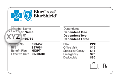 Your Member ID Prefix is the first three characters in your member card that allows us to identify which Blue company you are affiliated with.