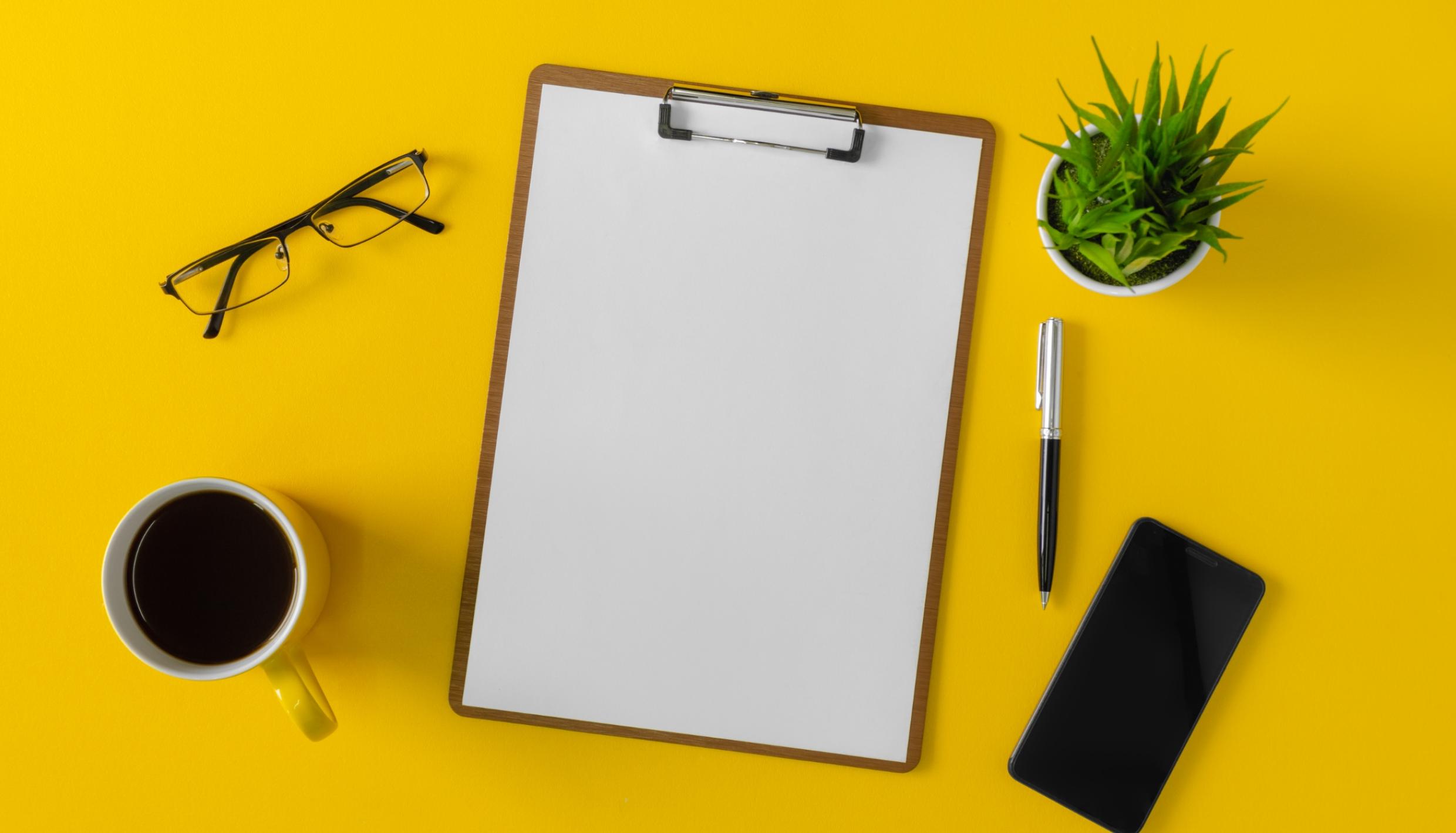 notebook and other items