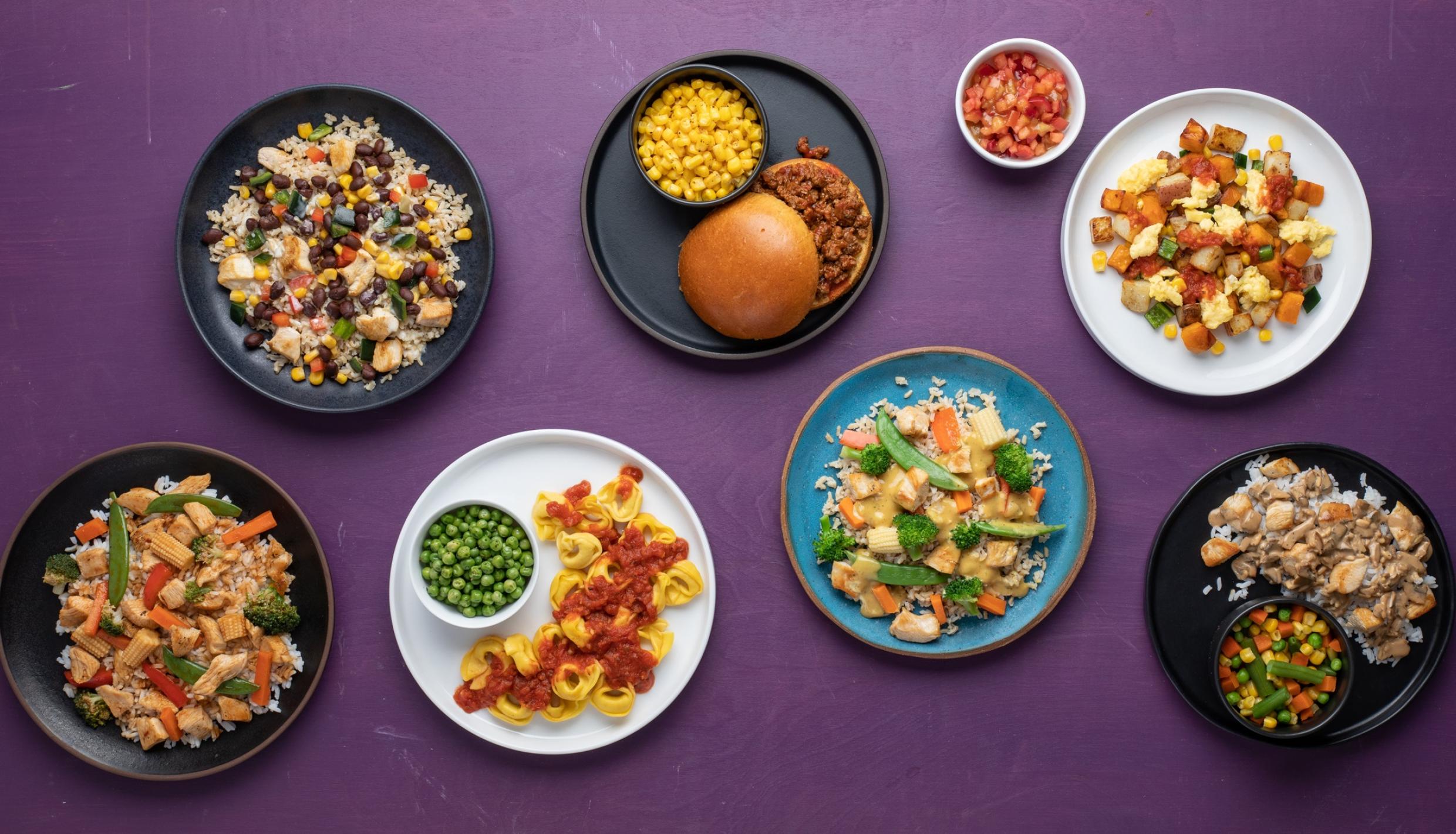 foto de comidas saludables