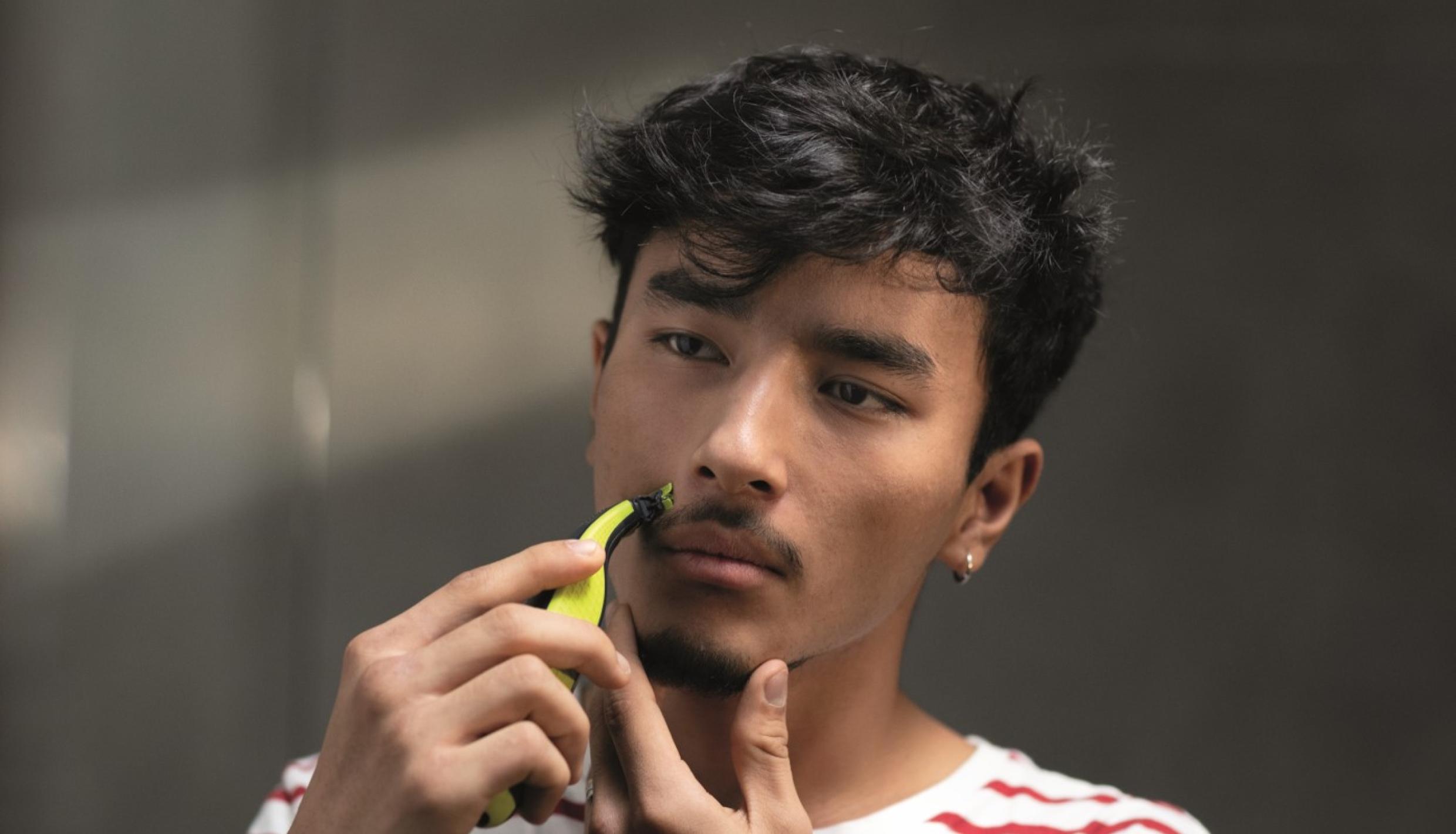 Man Shaving