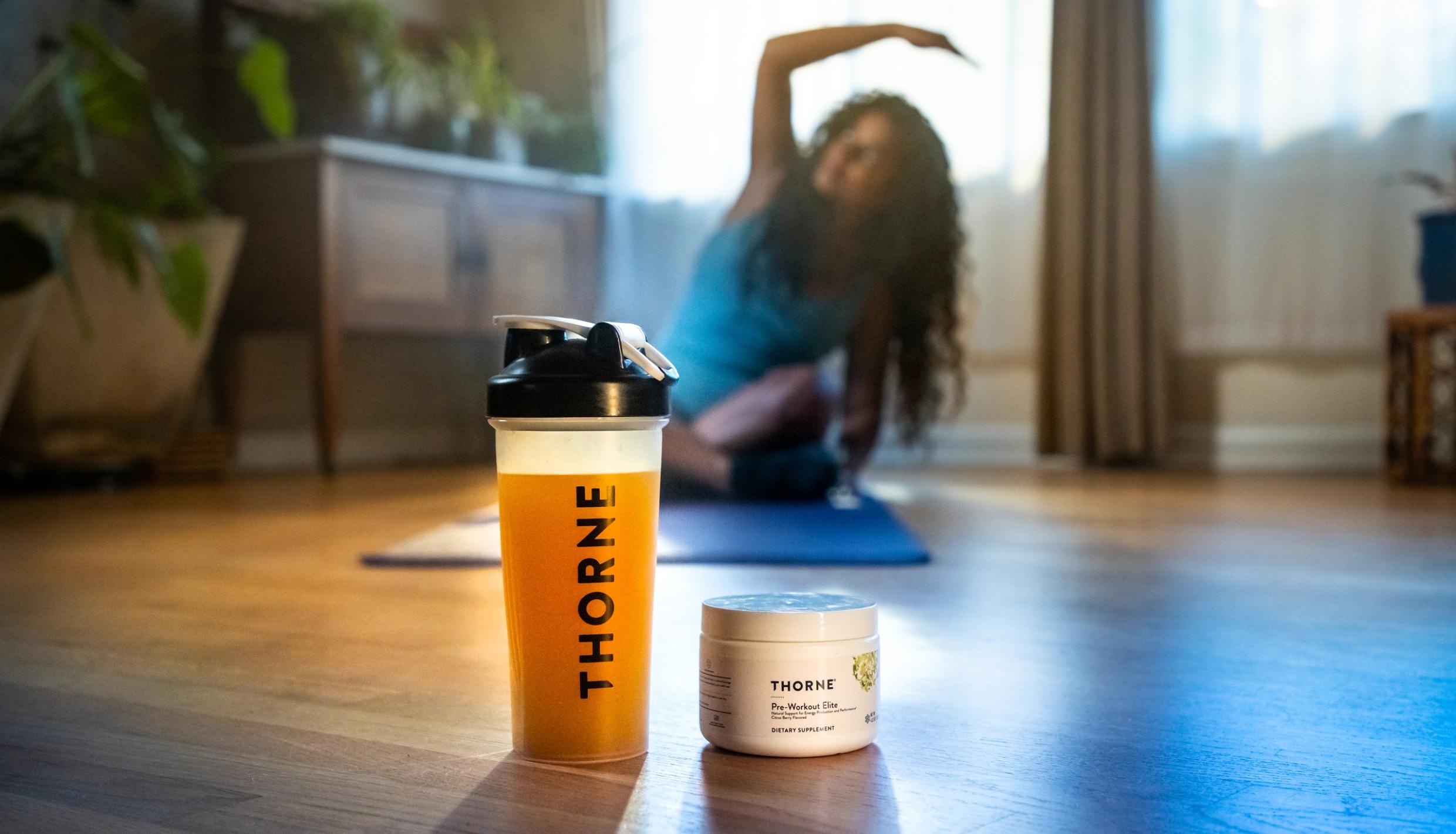 Woman doing yoga