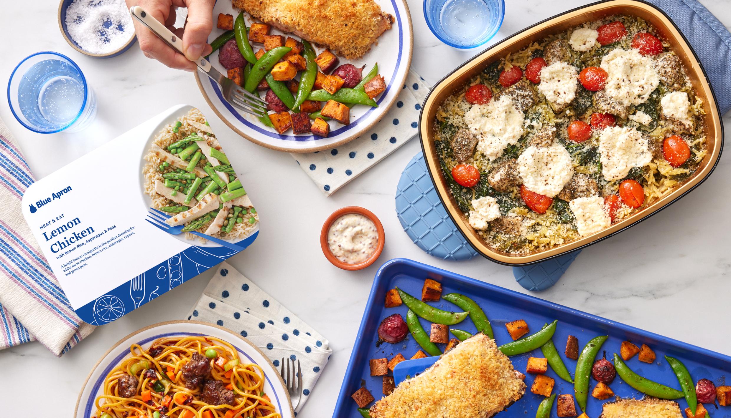 Blue apron shop deals