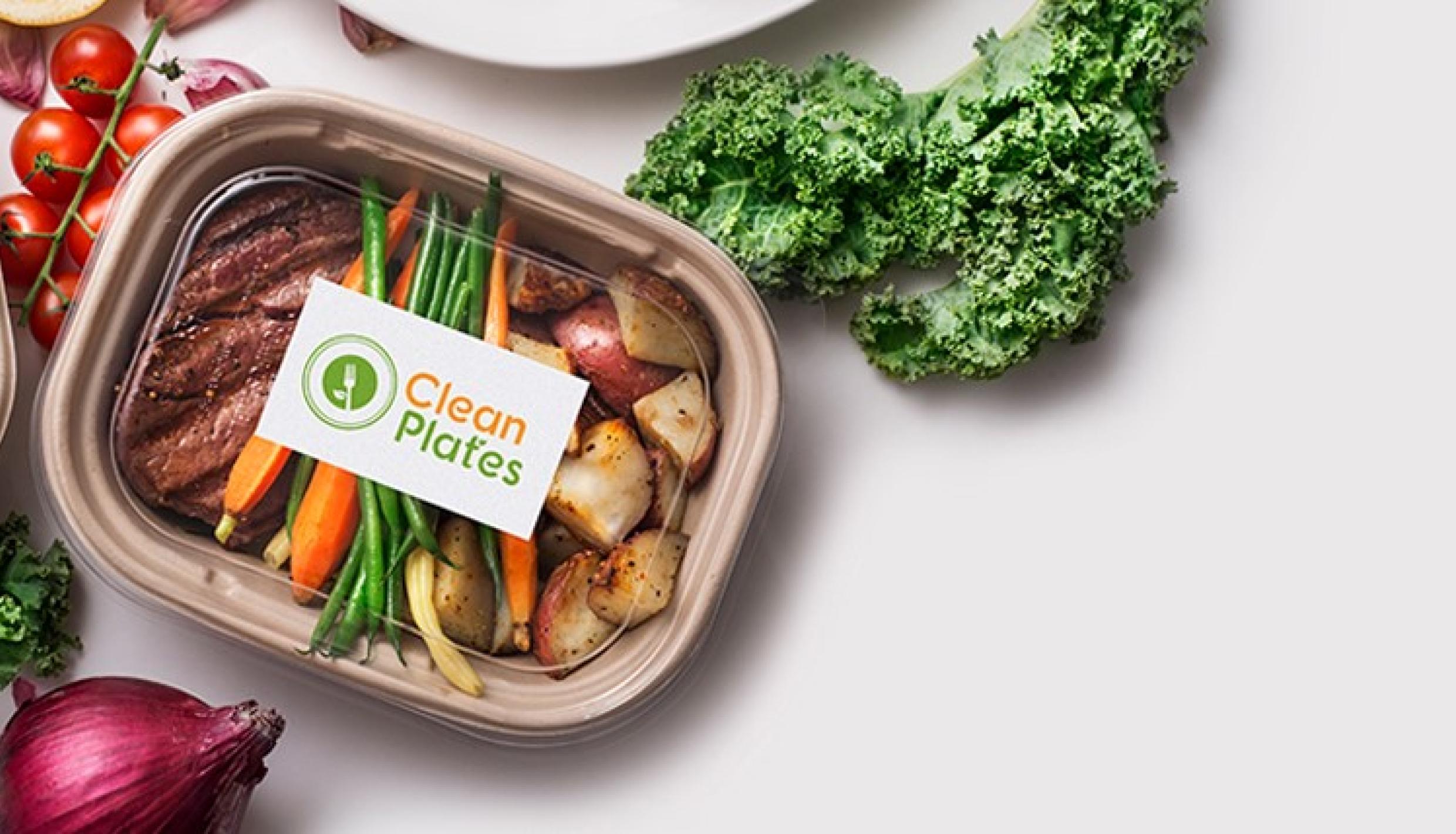 Pre-packaged meals from Clean Plates Detroit