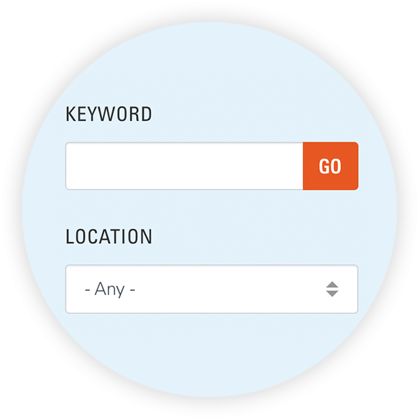 Illustration of keyword button