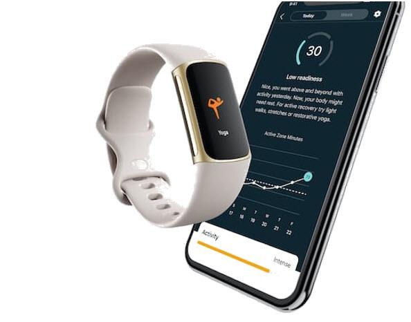 Fitbit wearable device and readiness app