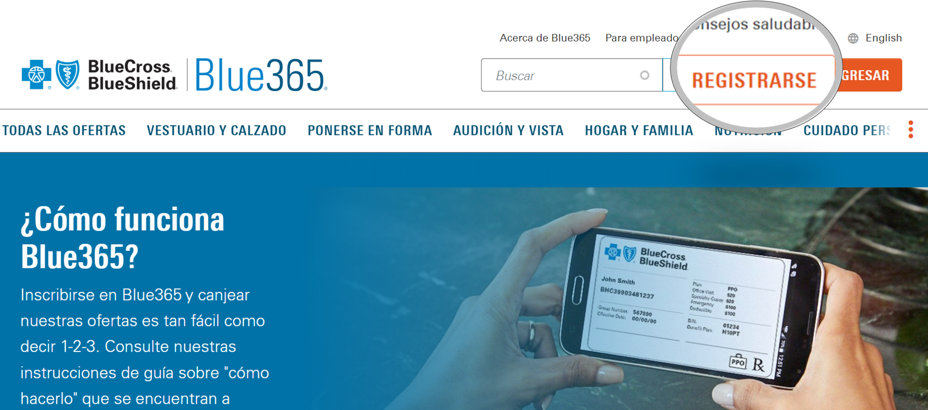 captura de pantalla de registro