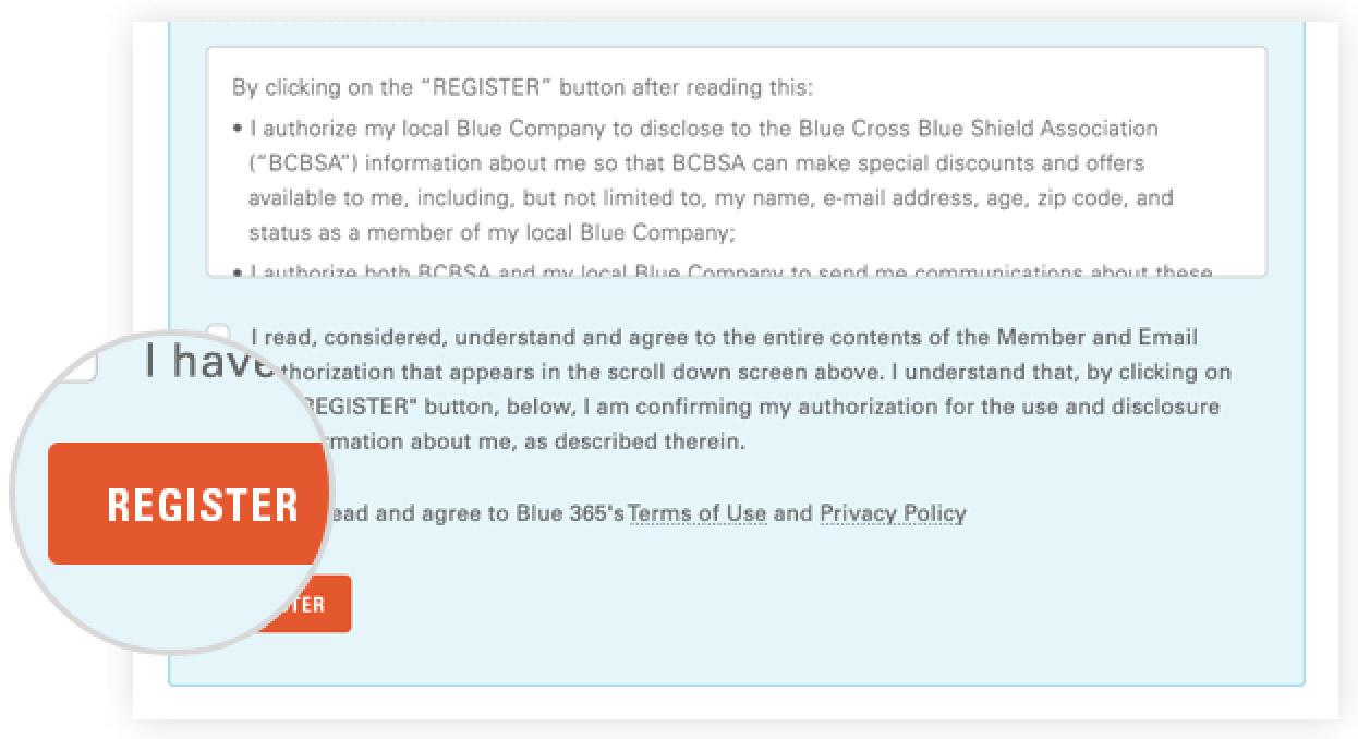 Cerrar imagen de la parte inferior del formulario de registro donde se puede completar el registro para este sitio web