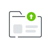 folder upload icon