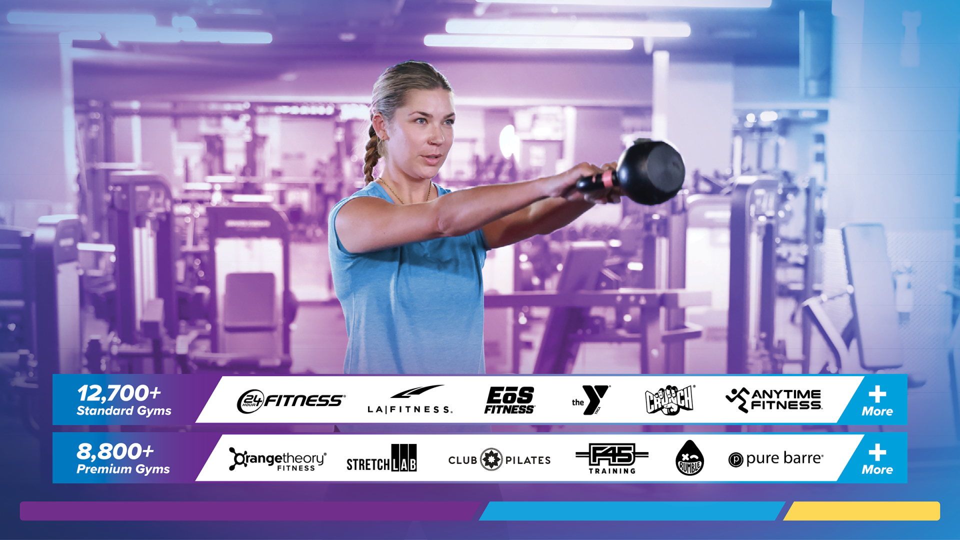 Woman lifting weights