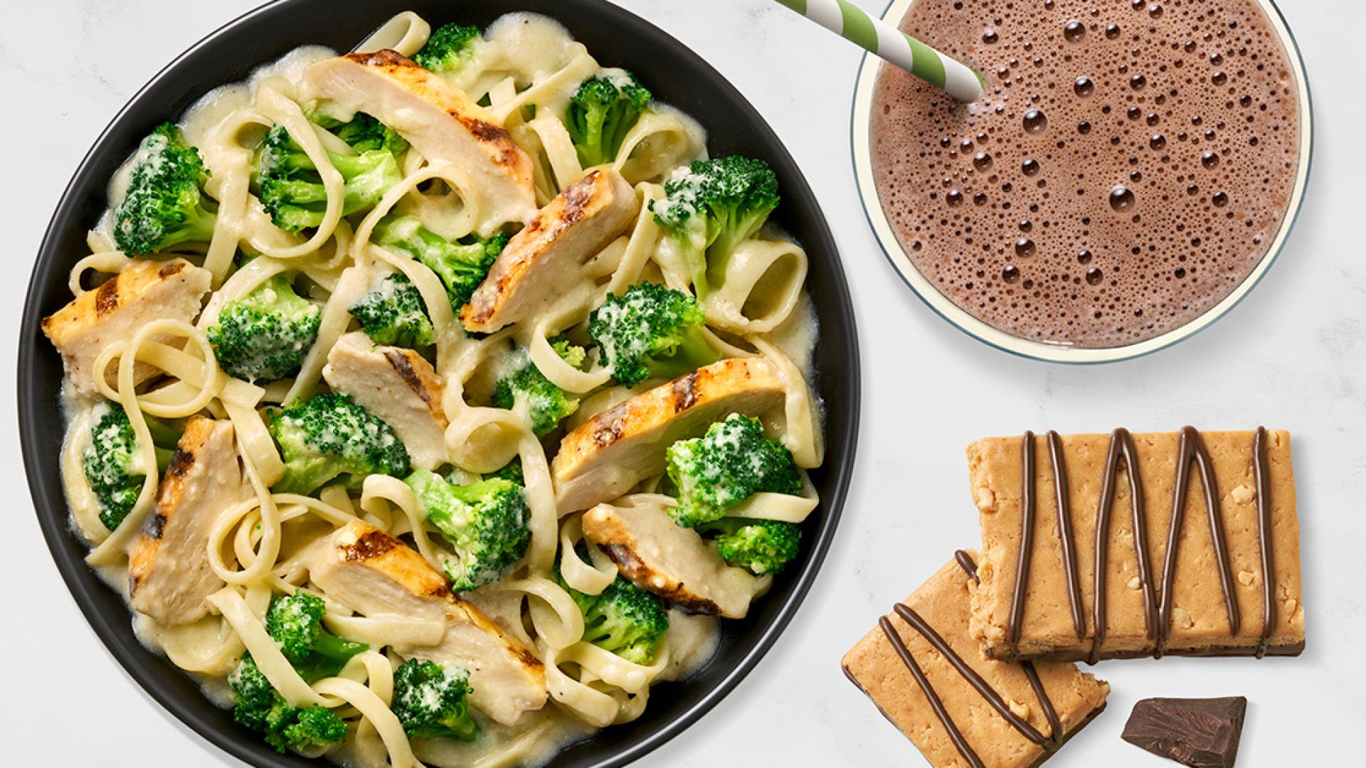 Chicken and broccoli meal