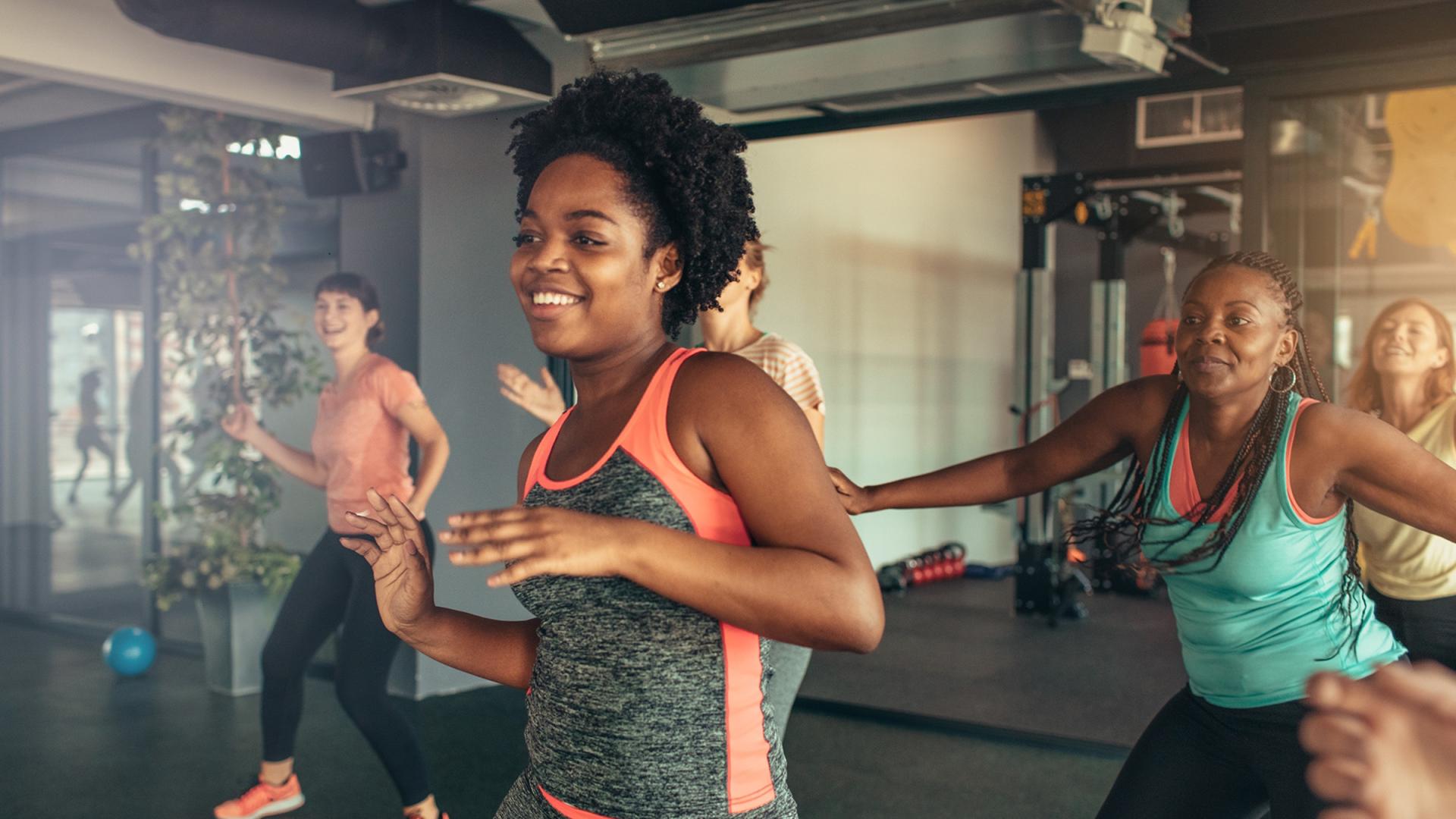 Women in gym