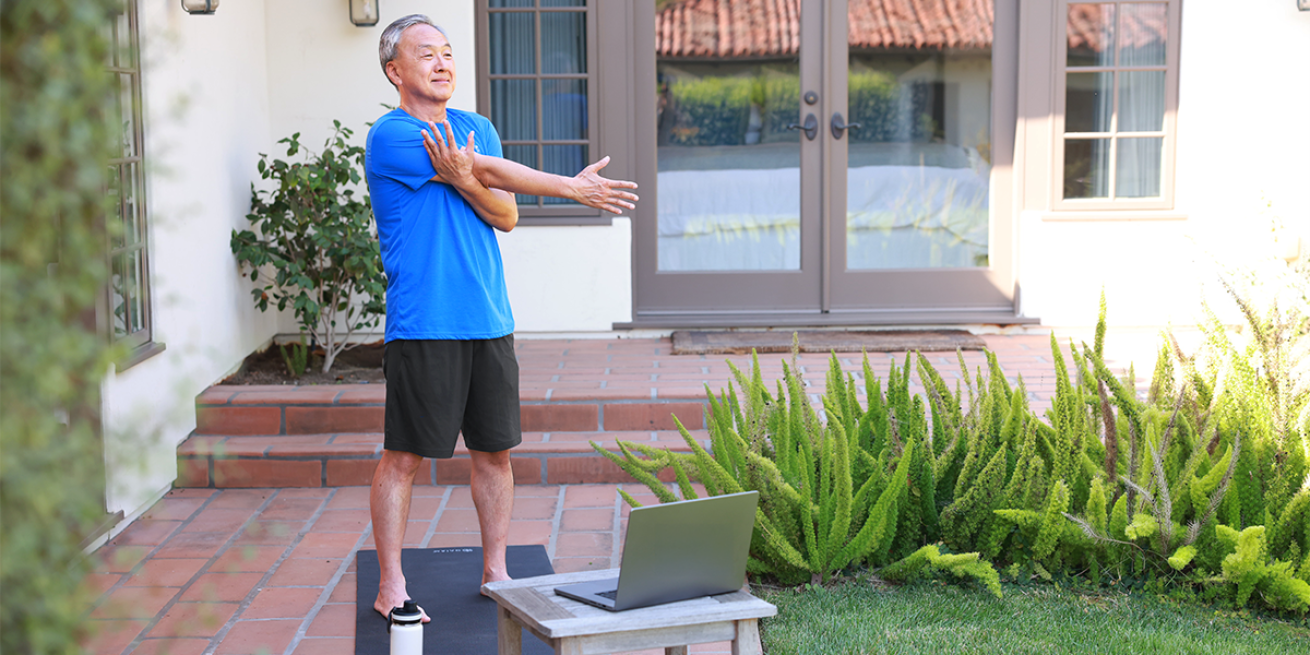 hombre hacienda terapia fisica