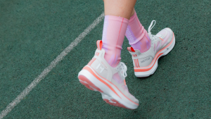 Zapatillas de correr rosas